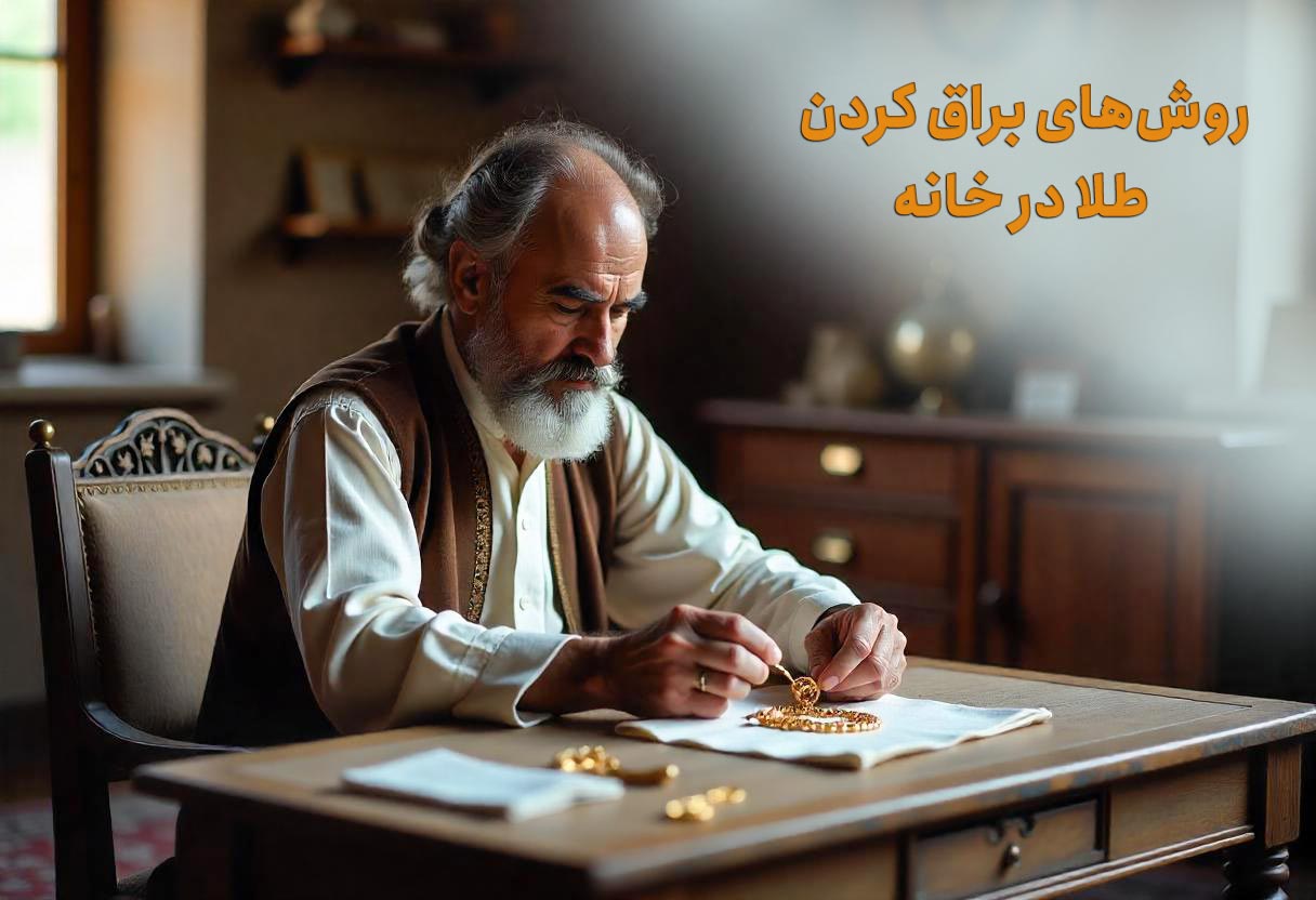 روش‌های تمیز کردن طلا در خانه