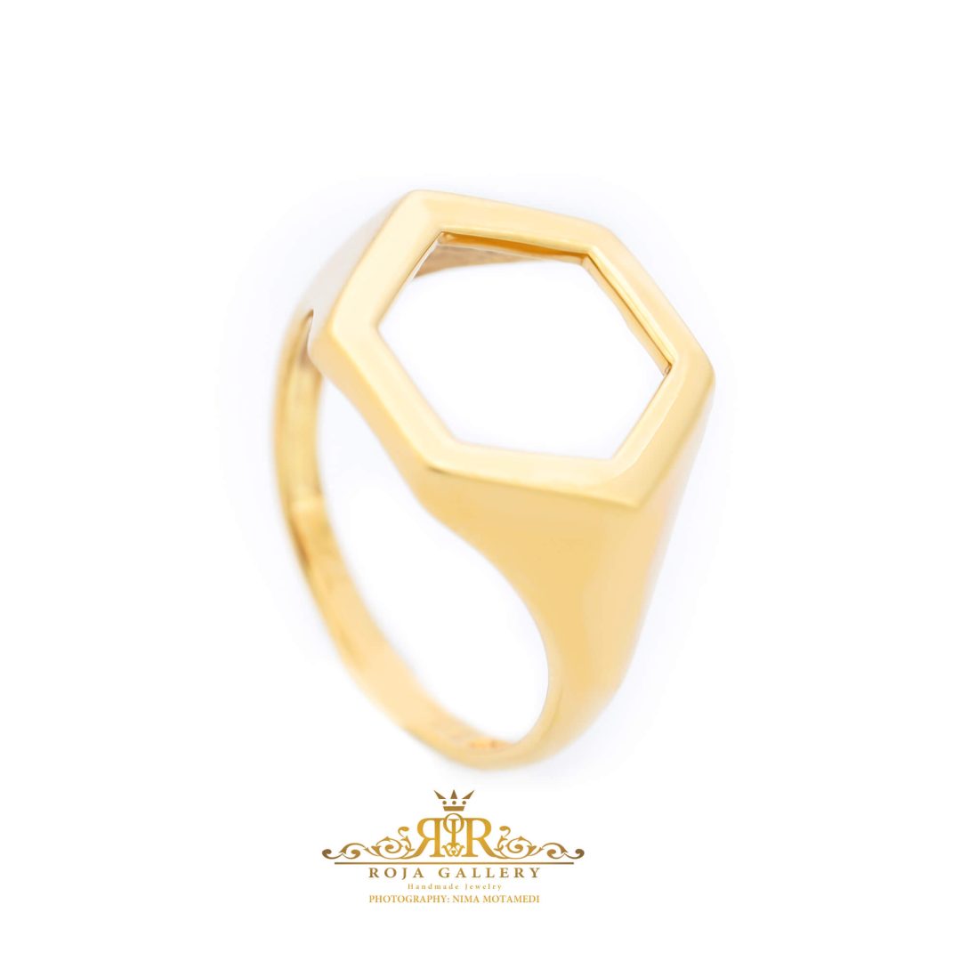Roja Gold Gallery - Polygon Ring