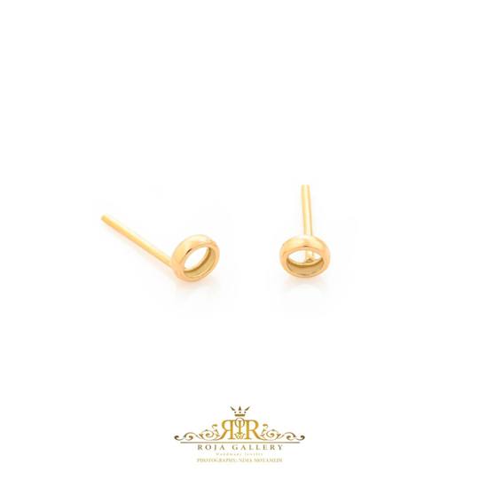 گوشواره میخی دایره – کد E-77539