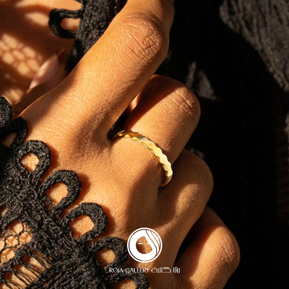 انگشتر طلا روژان