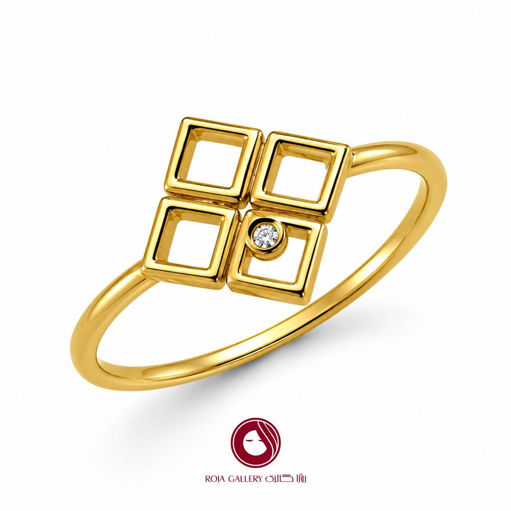 انگشتر مینیمال روژان - R-81425