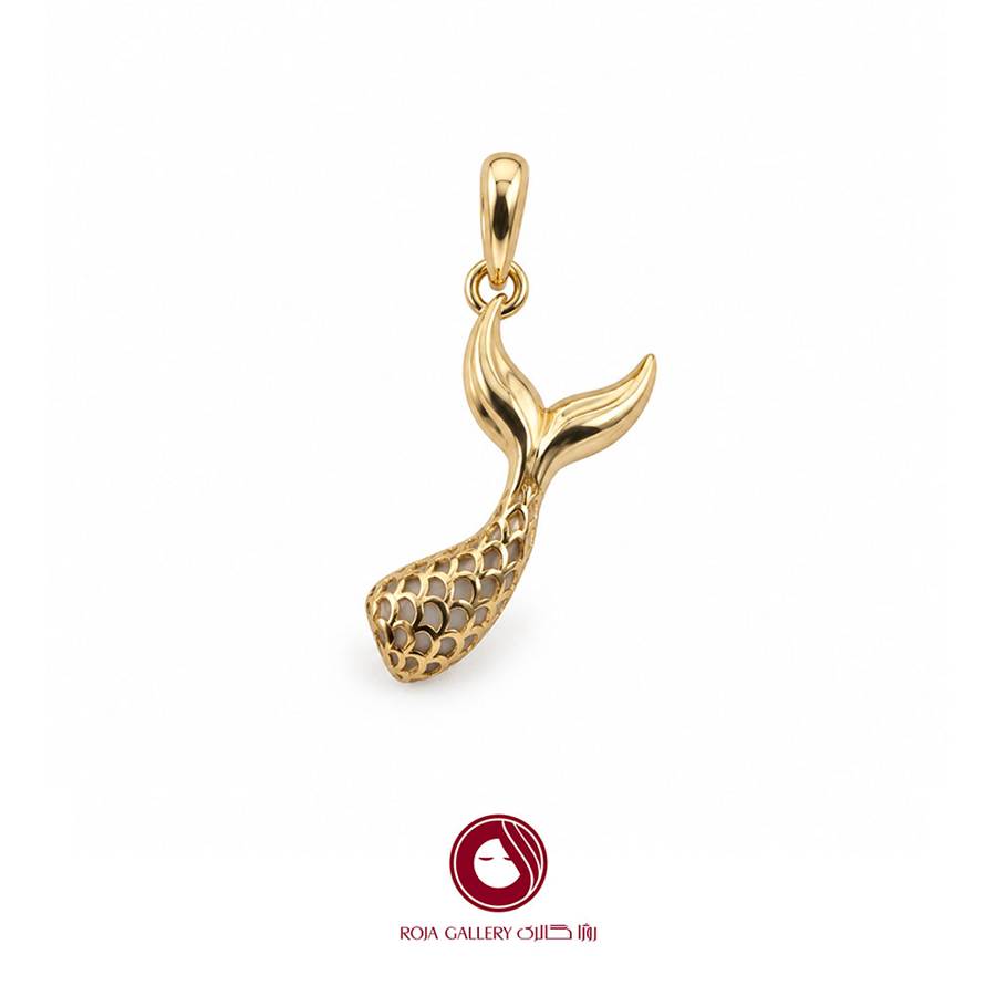 مدال آویز دم ماهی